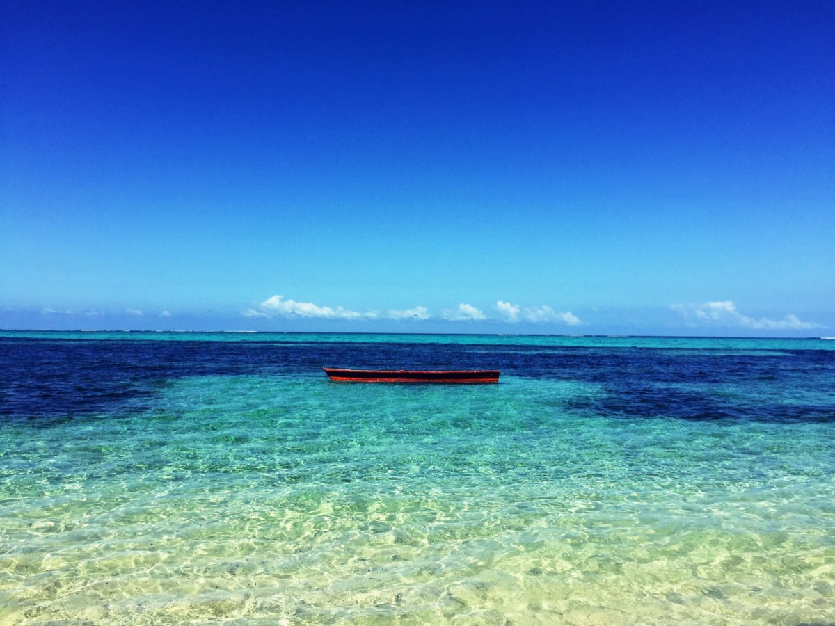 praia branca na ilha de fiji