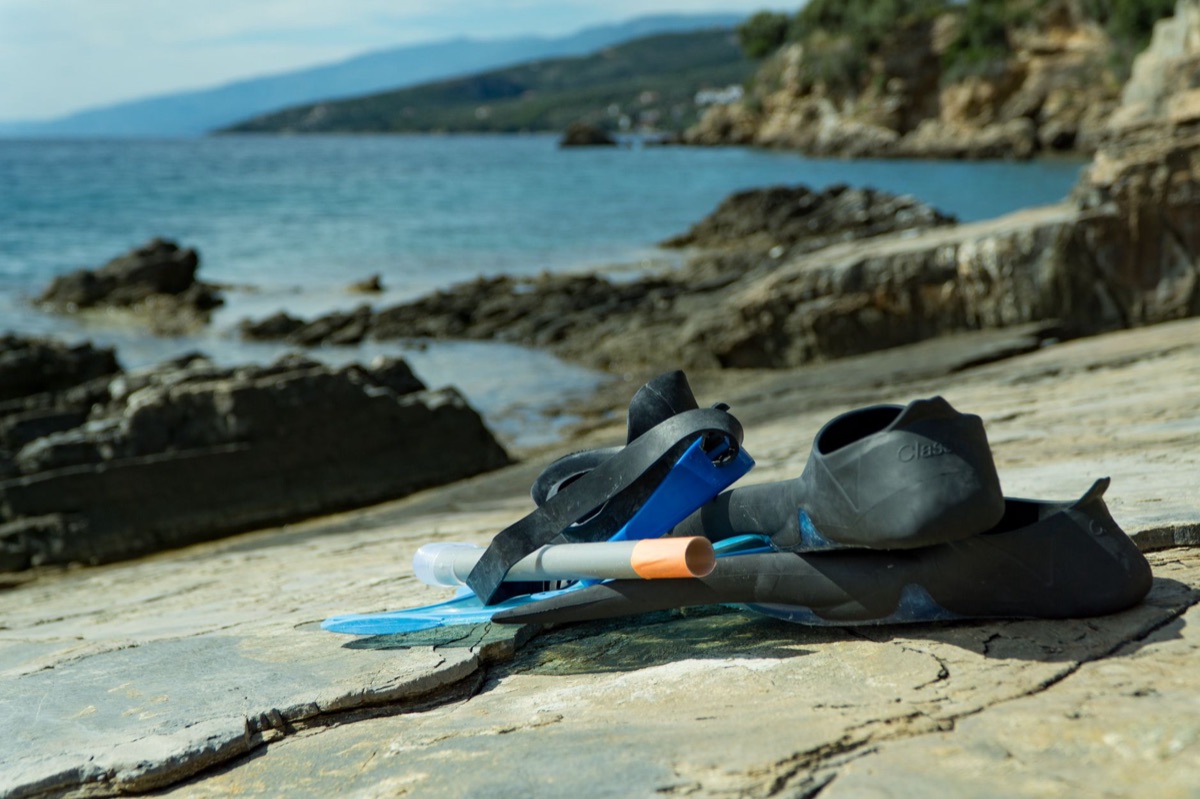 Équipement de snorkeling