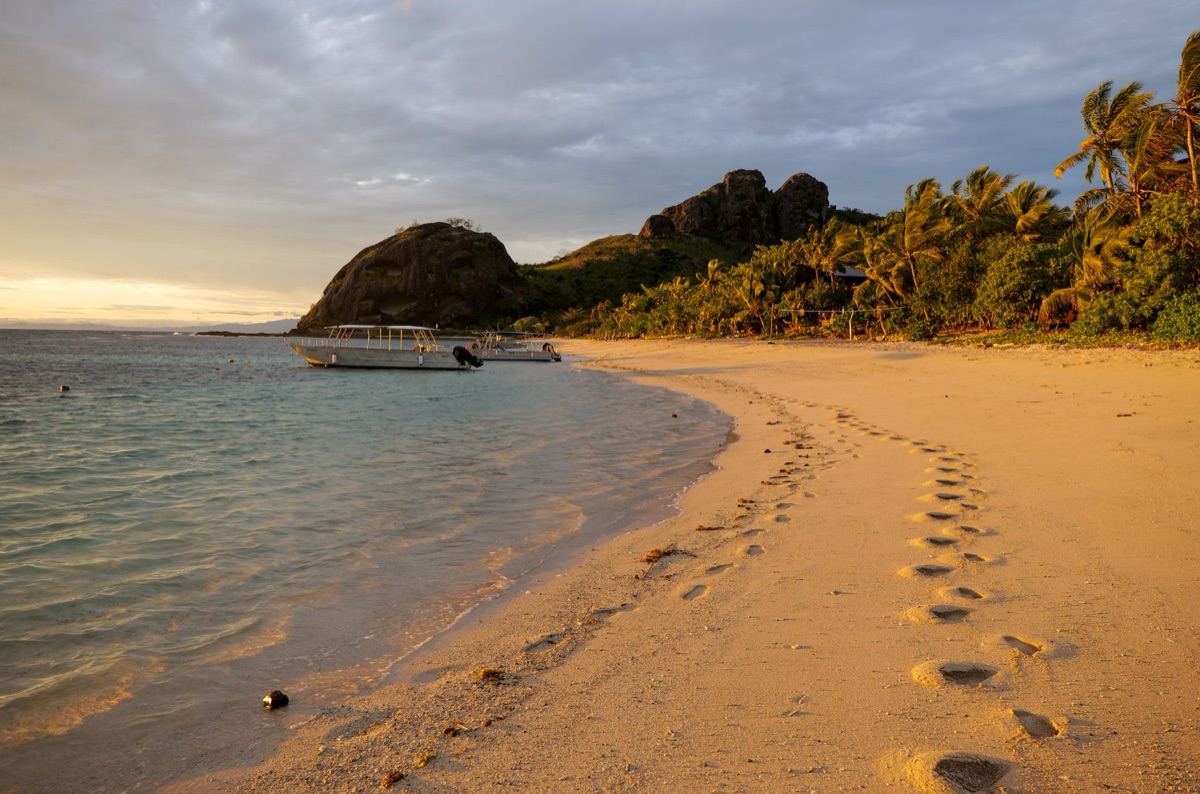 fiji weather forecast map