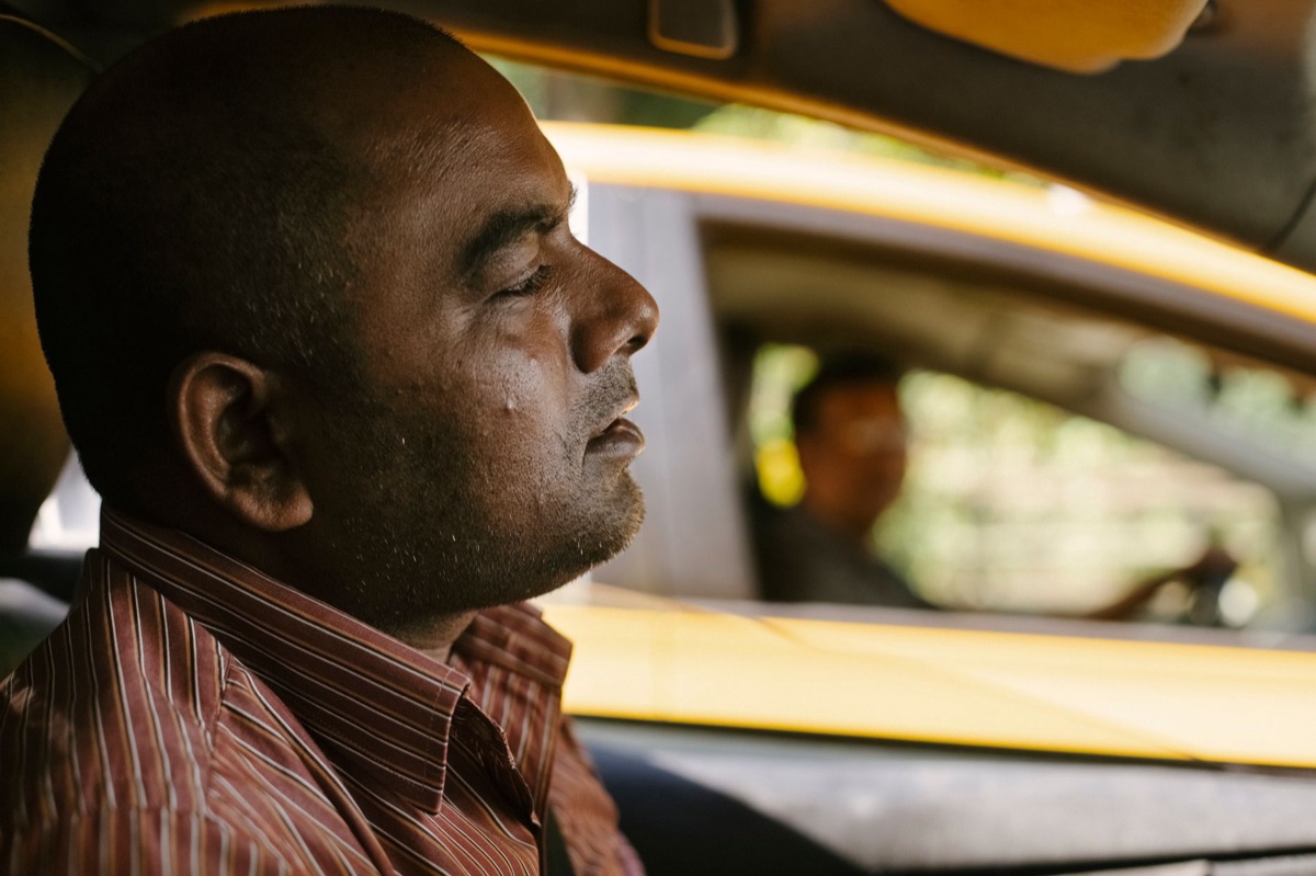 Fiji taxi with driver