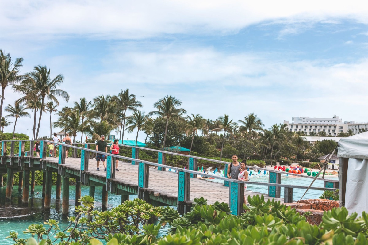 Family viewing resort comparison on Fijian island