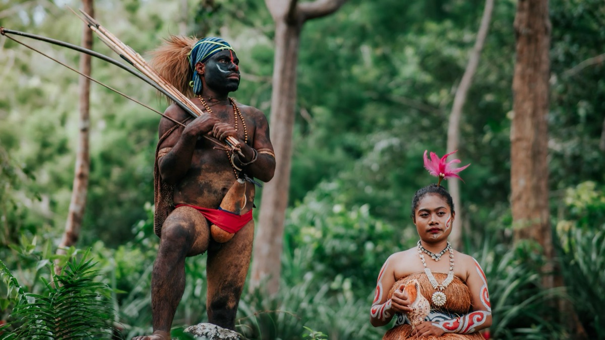 Cultuurfeest met traditionele kleding