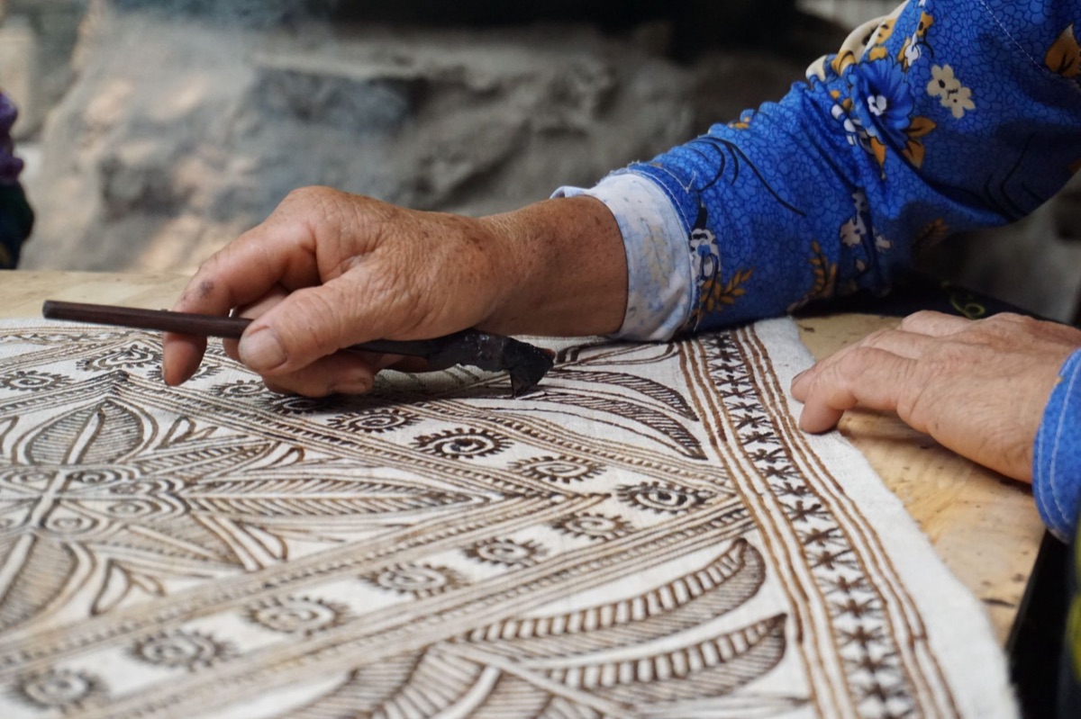 Tappeti tradizionali Fijiani