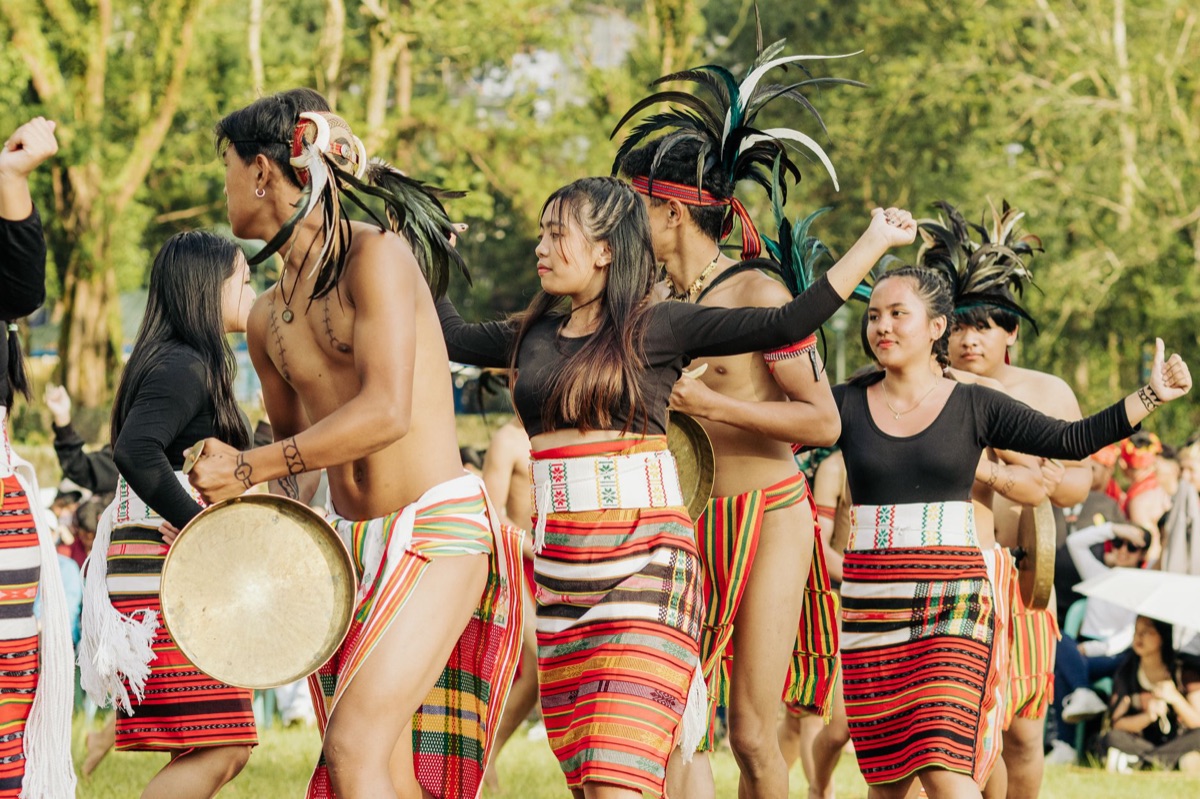 Fijian community gathering for dance