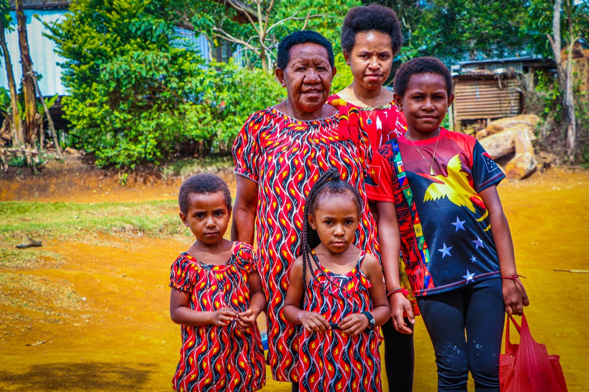 Familia Fijiana reunión